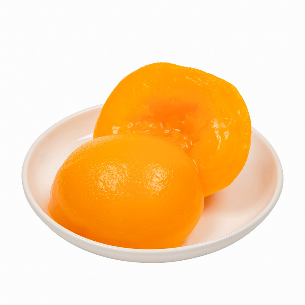 イエローピーチ（ハーフ）4号缶 | S＆W プレミアムフーズ – 桃缶