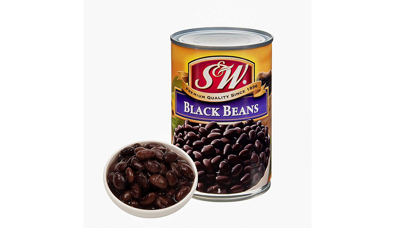 S＆W ブラックビーンズ4号缶 | S＆W プレミアムフーズ – 桃缶