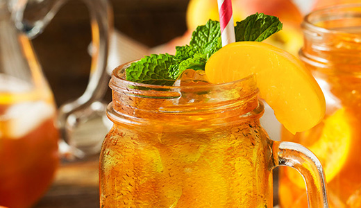 ピーチフルーツティー