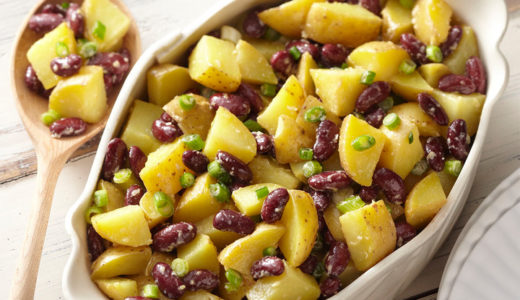 ポテトとレッドキドニービーンズのサラダ